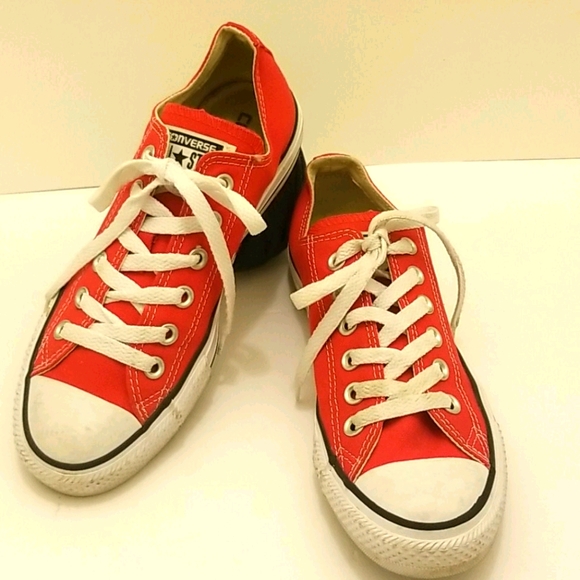 Converse Shoes - Converse All Star Womens 7 Mens 5 RED